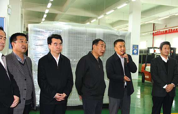 甘肅省發改委主任、黨組書記趙春蒞臨工廠考察