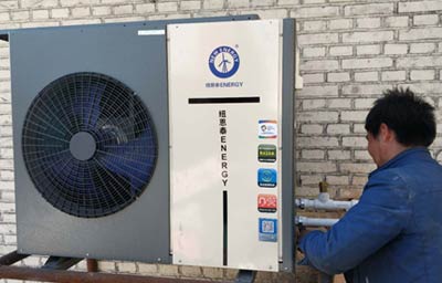 全國各地大力推動農(nóng)村清潔取暖，空氣能熱泵廣